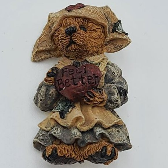 BOYD'S BEARS “Clara the Nurse” Pin – Feel Better Heart Edition! - Picture 2 of 5